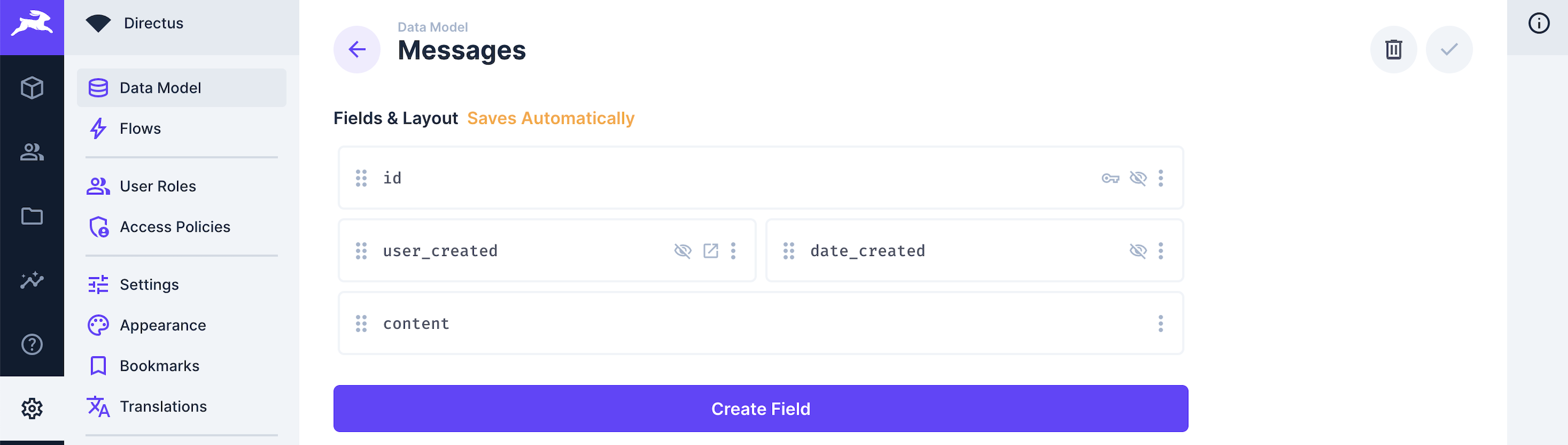 image displaying the messages_colection